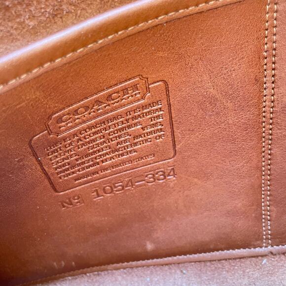 Vintage 90s USA Coach Embassy Briefcase Laptop Bag Quiet Luxury Academia - Picture 4 of 10